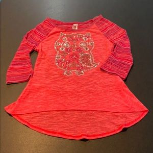 Beauties gem owl top size small